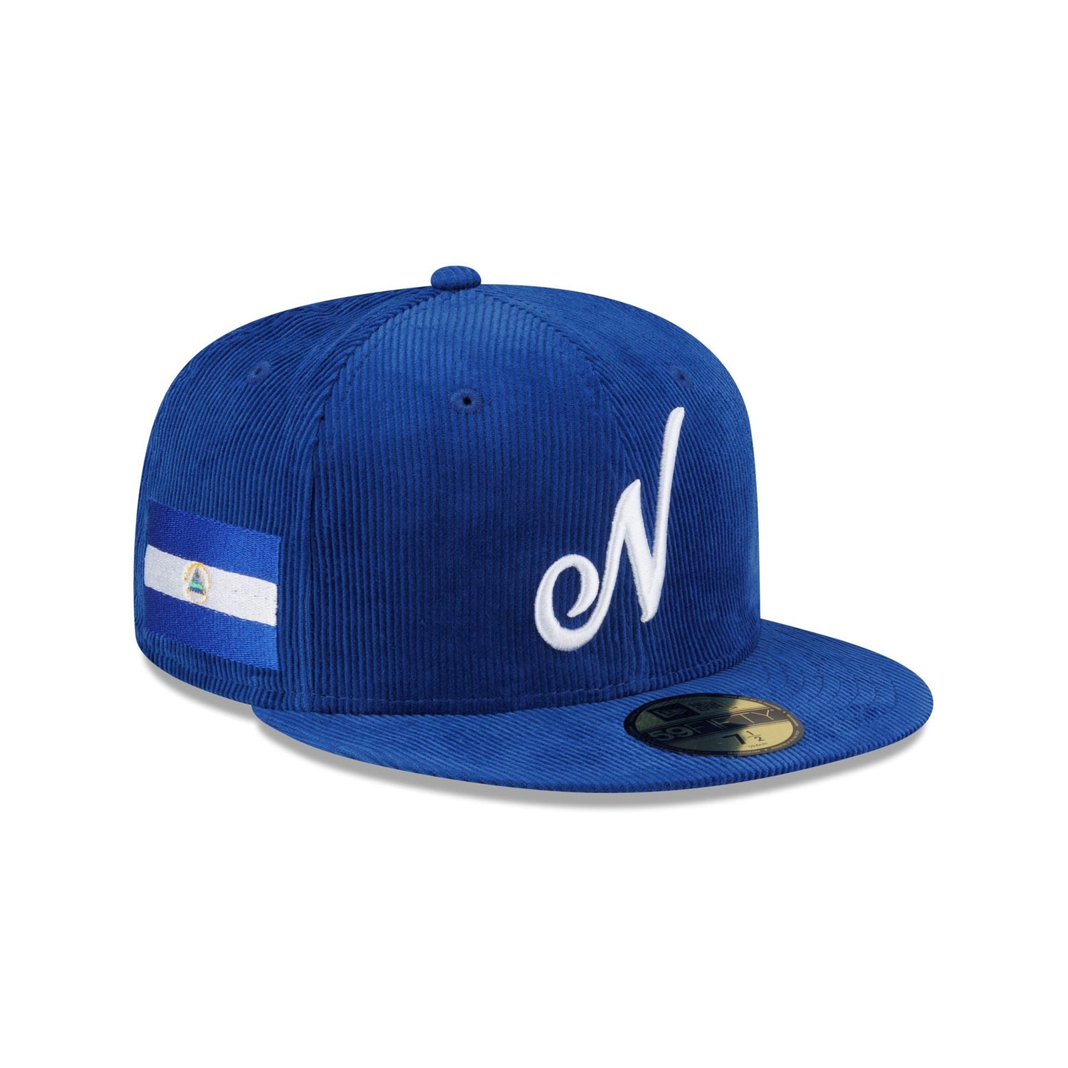 Nicaragua 2026 World Baseball Classic Corduroy 59FIFTY Fitted Hat