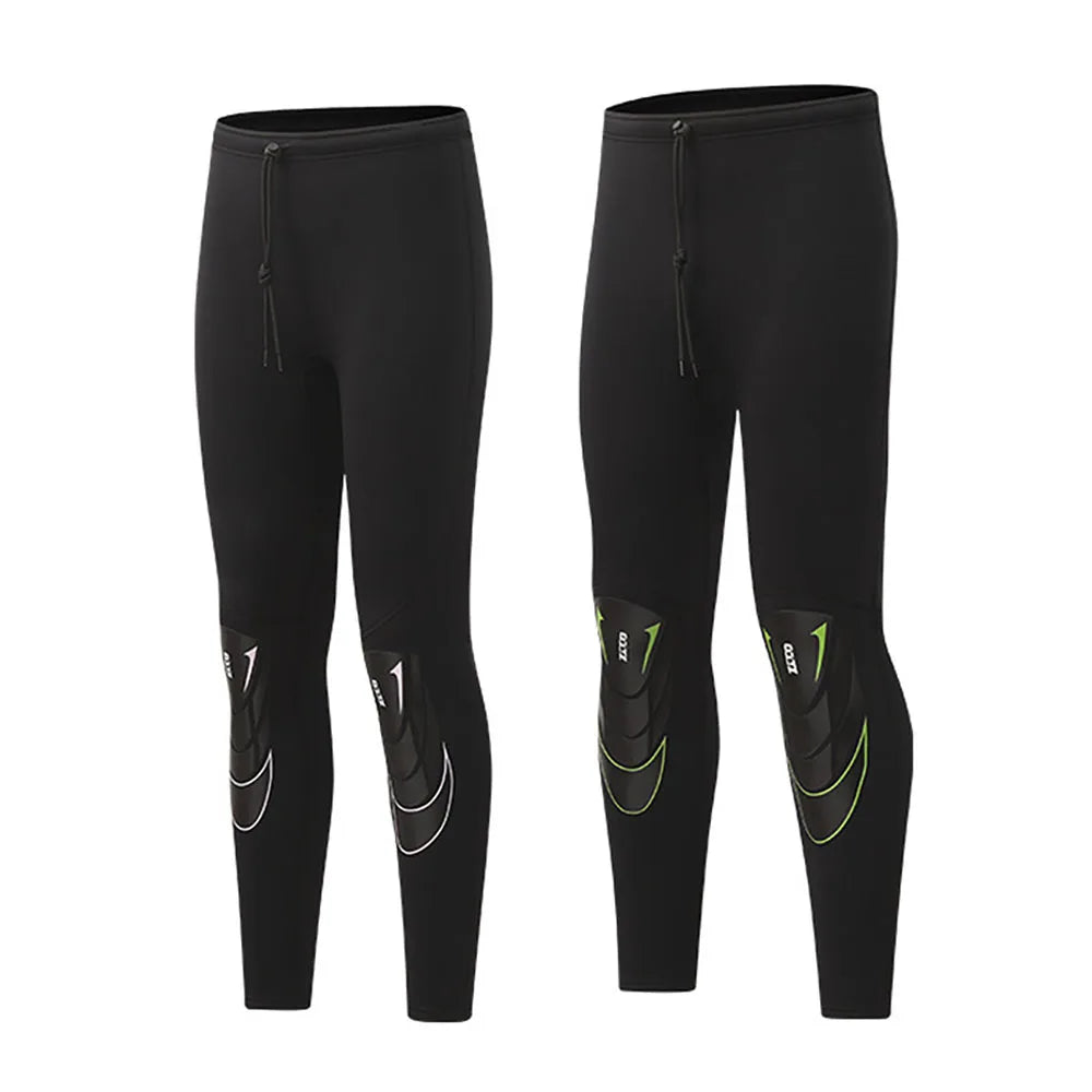 3mm Neoprene Wetsuit Women Men Split Diving Clothing Zipper Jacket Pants Swimwear Kayak Surfing