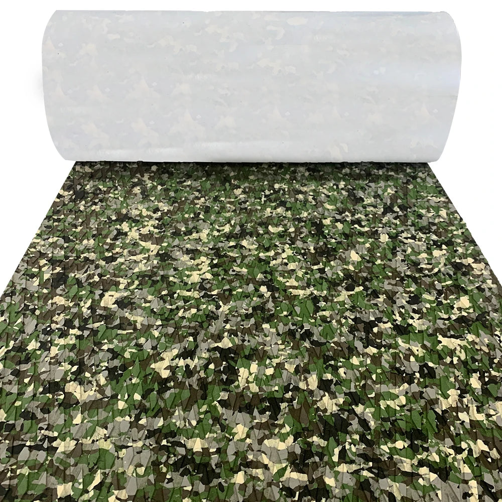 2400*450mm Camouflage Diamond Surfboard Traction Pad Self-adhesive EVA Foam Non-Slip Grip Mat f