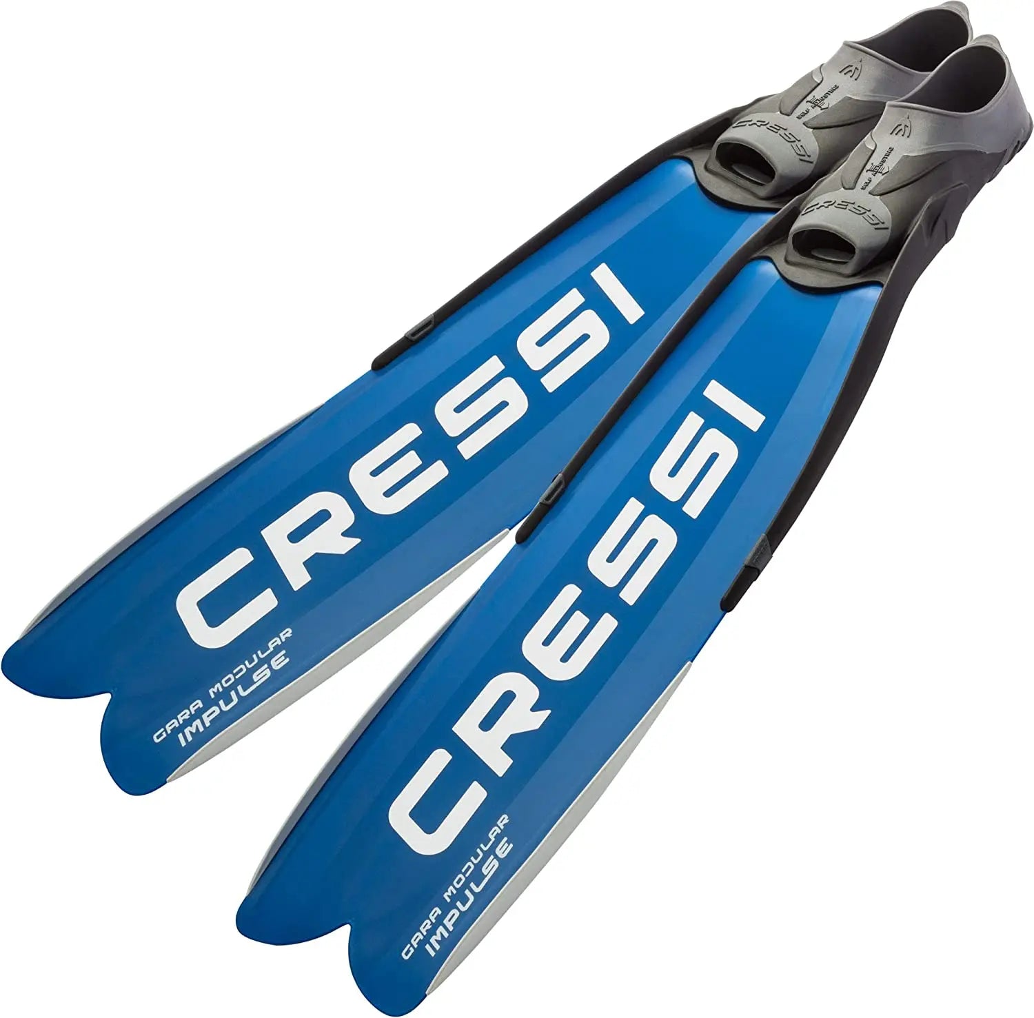 Cressi GARA MODULAR IMPULSE Free Diving Long Fins Professional changeable Blade Fins for Adults
