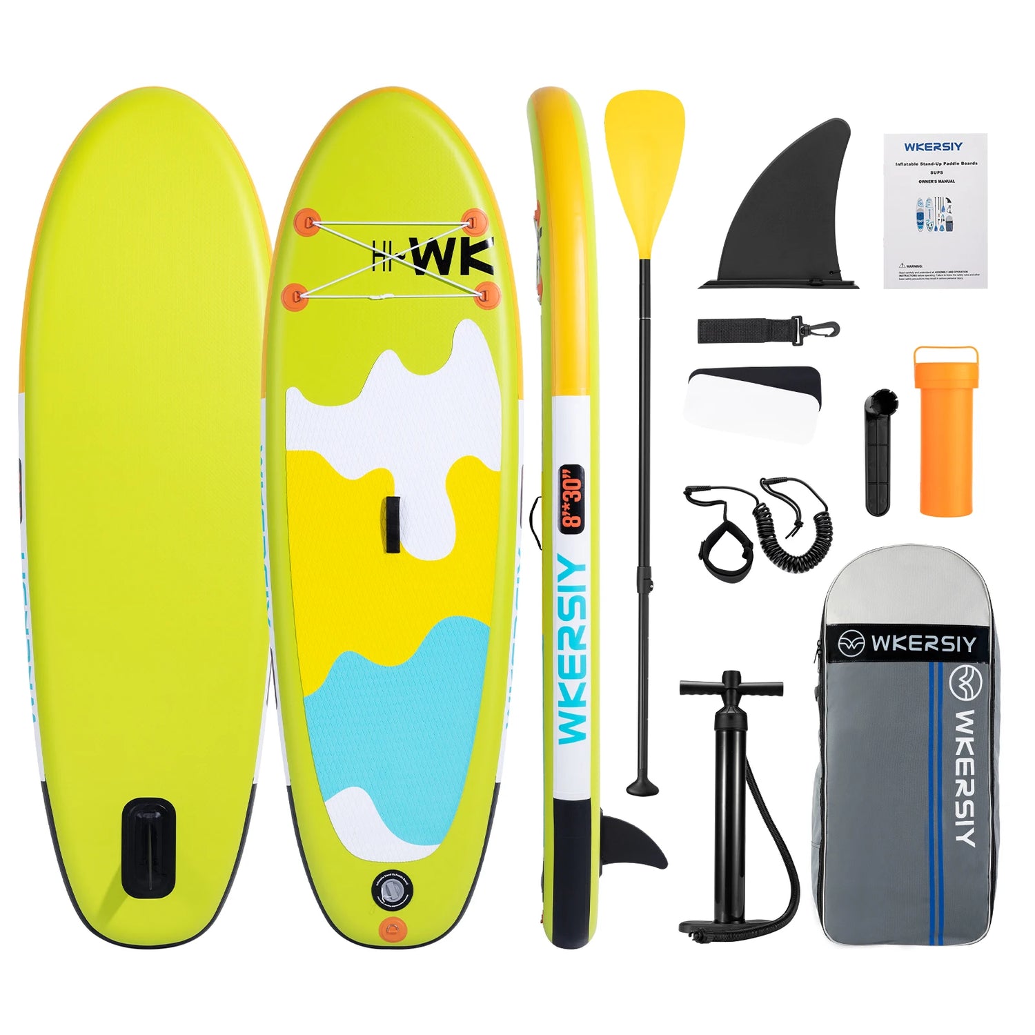 Kids SUP Paddleboard Inflatable Stand Up Paddle Board with Paddle Pump Backpack Leash Repair Ki