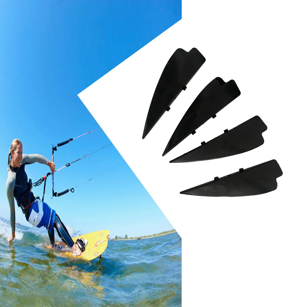 2Pcs/4Pcs Fin for Wakeboard and Kiteboard Fin Kitesurfing Kite Board Fly Surf Gear Fly Kite Sur