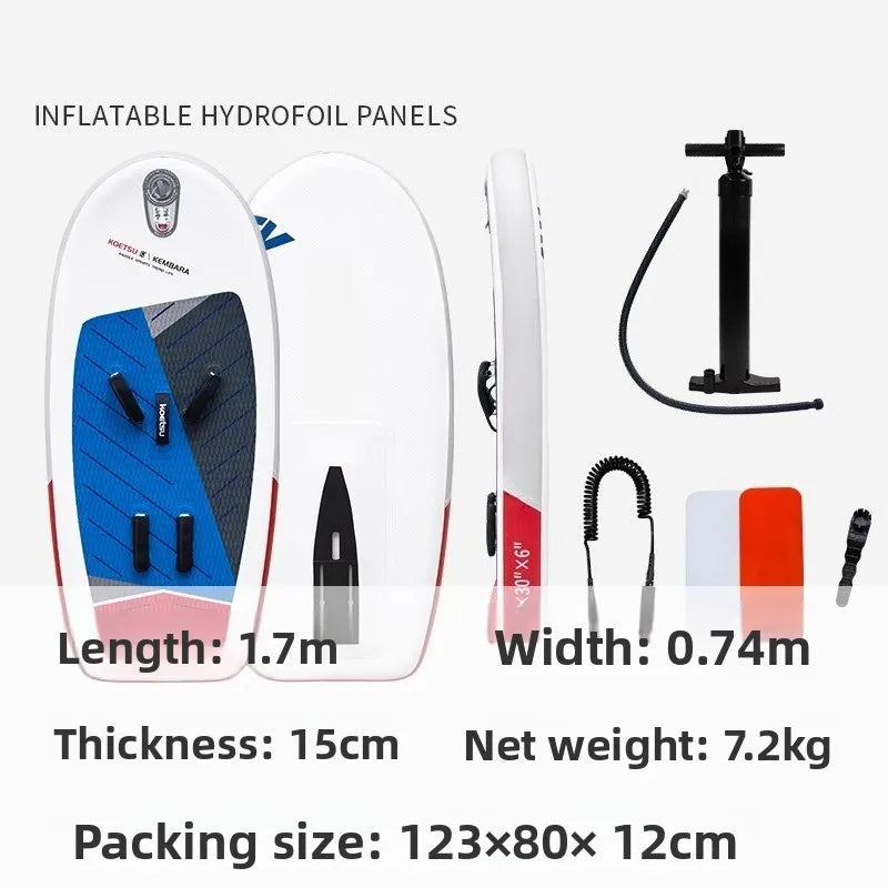 Inflatable Stand Up Paddle Board with 130kg Max Load - 295L Displacement & 10-15 PSI Pressure