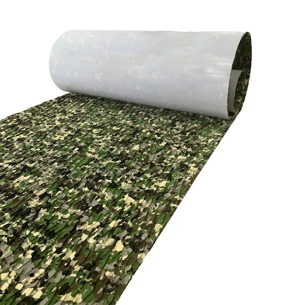 2400*450mm Camouflage Diamond Surfboard Traction Pad Self-adhesive EVA Foam Non-Slip Grip Mat f