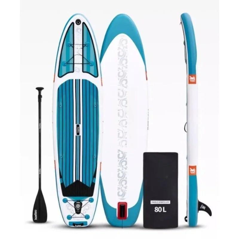 Inflatable Stand Up Paddle Board with 130kg Max Load - 295L Displacement & 10-15 PSI Pressure