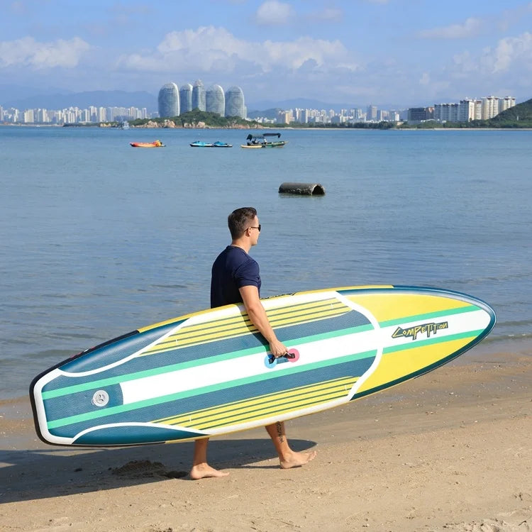 Luxury Portable Drop Stitch Kiteboards Surfing Inflatable Stand up sup Paddle Board Sports Surf