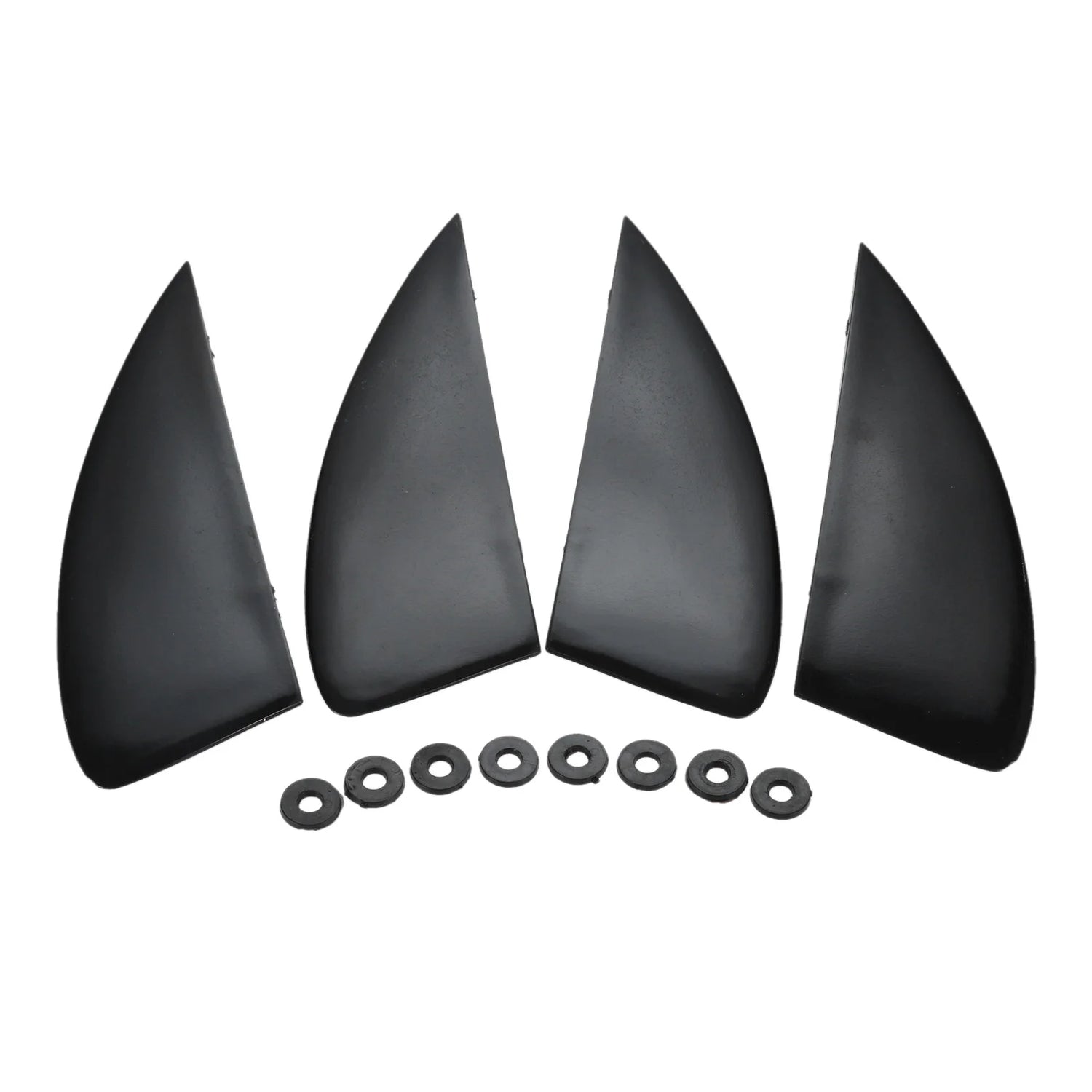 4Pcs/Set Fin for Kiteboarding Fin Kitesurfing Kite Board Fly Surf Gear Fly Kite Surfing Board F
