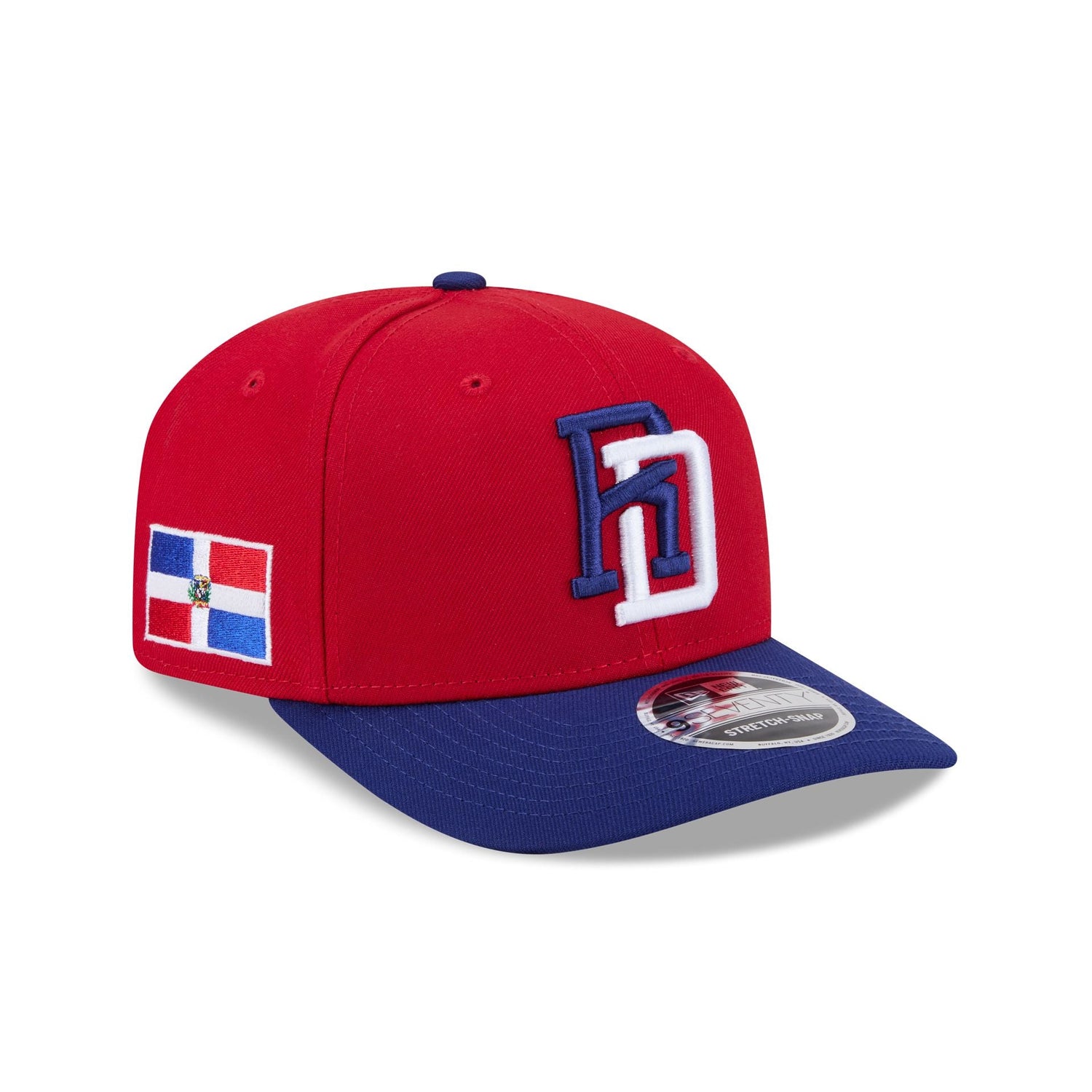 2026 World Baseball Classic Dominican Republic 9SEVENTY Stretch-Snap Hat