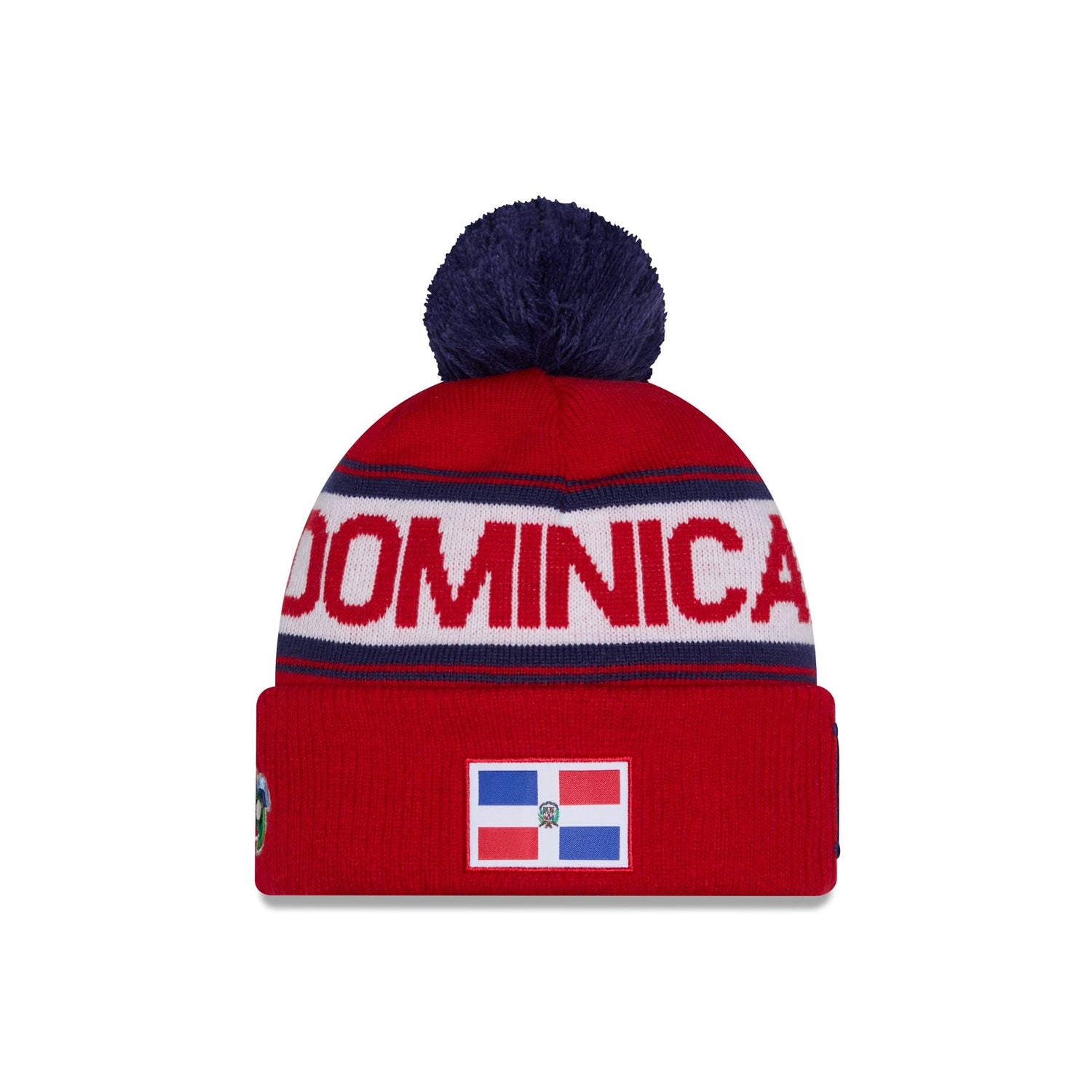 2026 World Baseball Classic Dominican Republic Pom Knit Hat