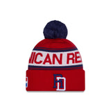 2026 World Baseball Classic Dominican Republic Pom Knit Hat