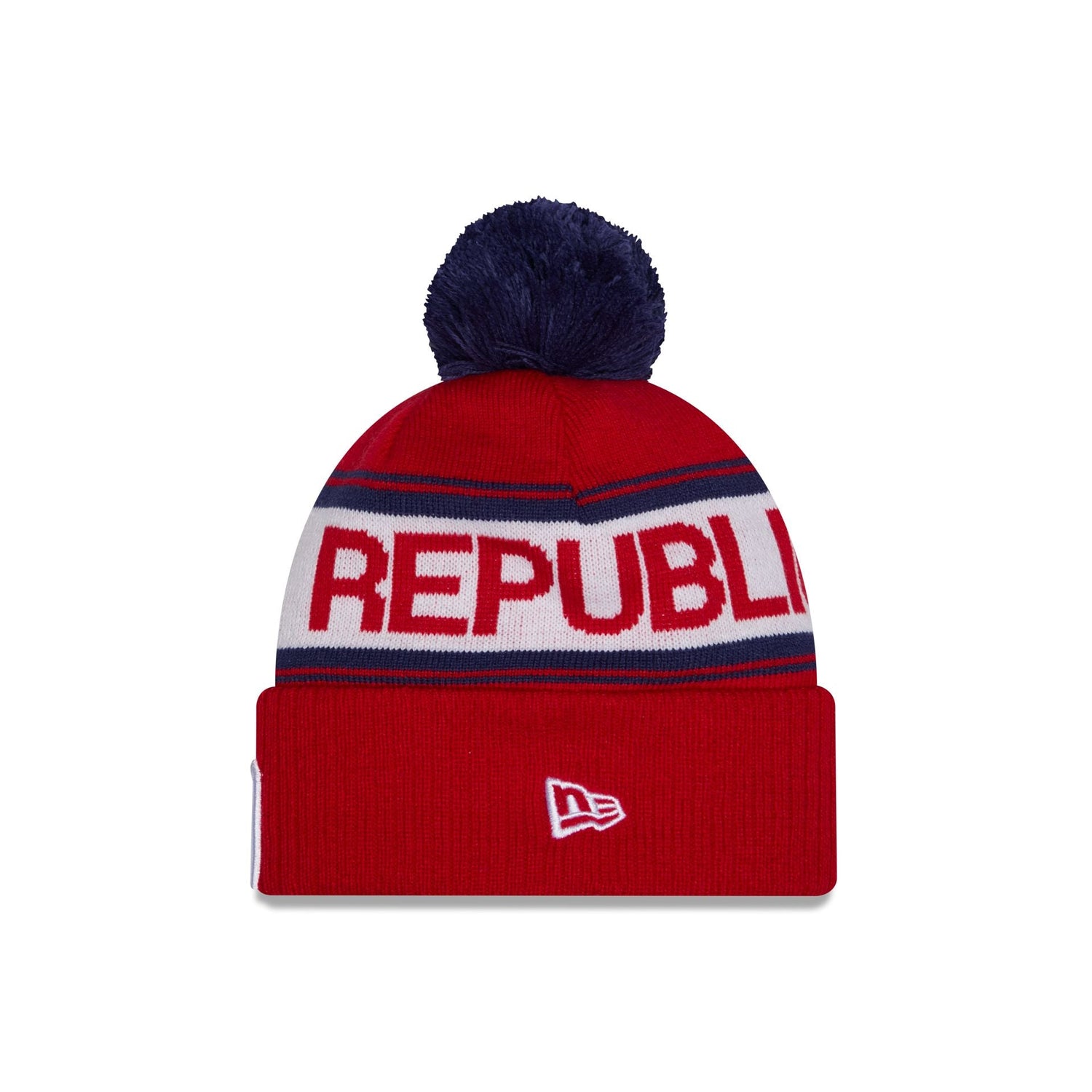 2026 World Baseball Classic Dominican Republic Pom Knit Hat