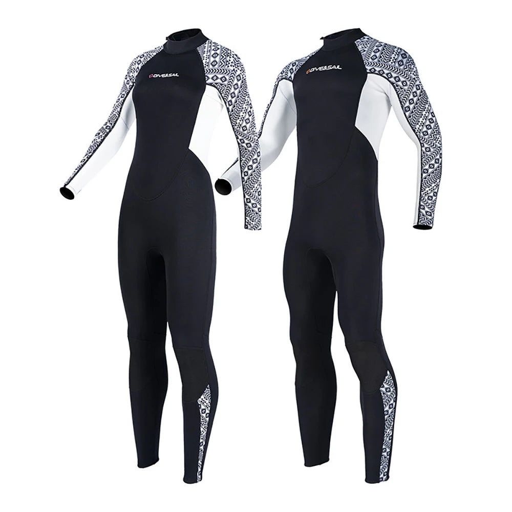 2/3MM Neoprene Wetsuit Full Body Women Men Diving Suit Scuba Snorkeling Surfing Water Sport Kee