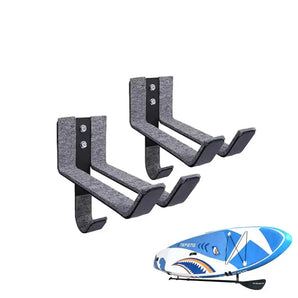 1 pair Wall Mounted Surfboard Rack Snowboard Rack Hanger Wall Mounted Storage rack For skateboa