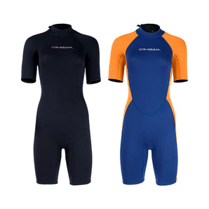1.5mm Neoprene Wetsuits Men Women Short Sleeve Scuba Diving Suits Snorkeling Spearfishing Swims